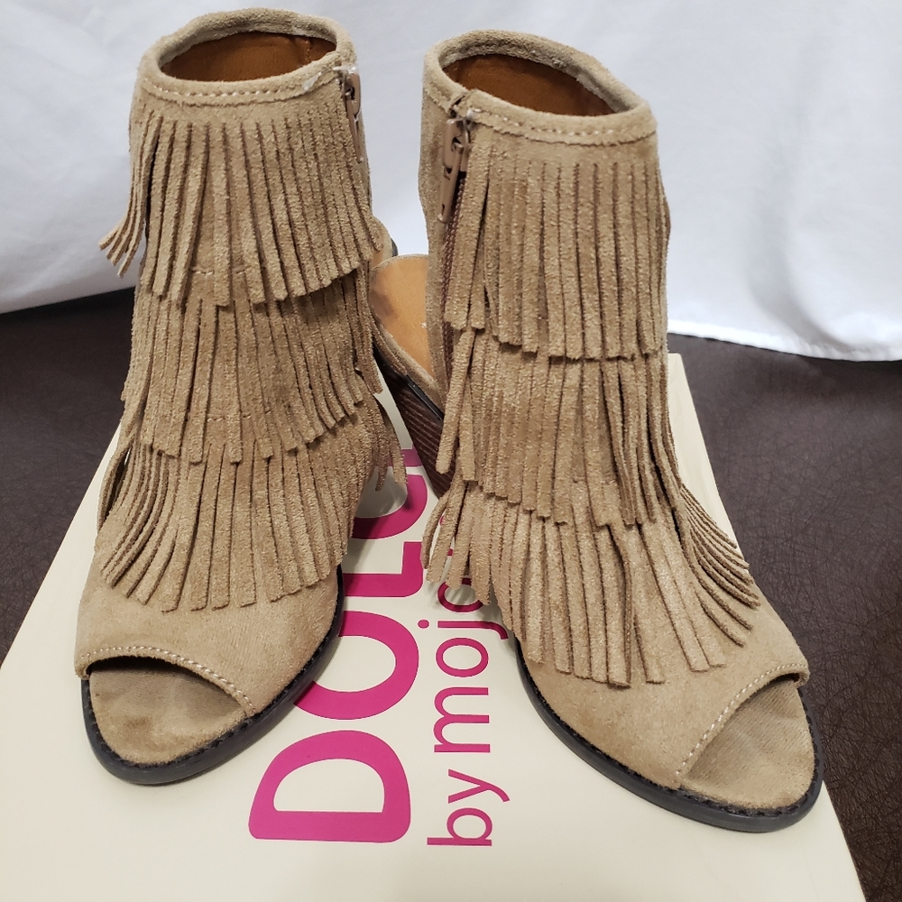 Mojo Moxie Sz 6 Taraji Tassel Fringe - Picture 7 of 8